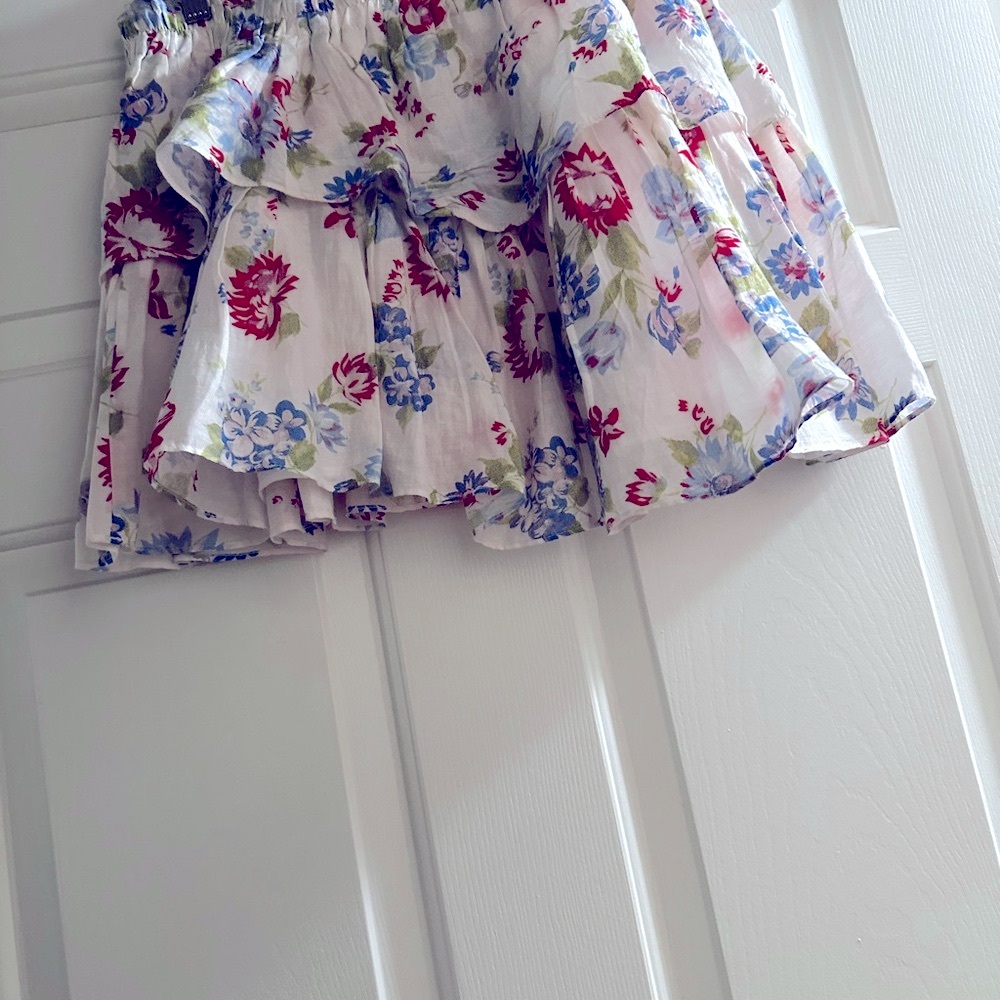 Love Shack FancyFloral Ruffle Skirt - Picture 2 of 5